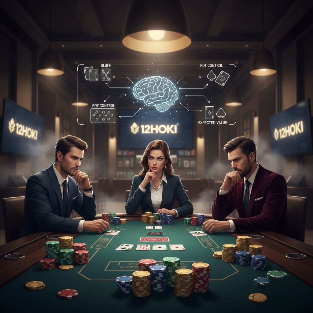 Strategi Poker Terbaik di 12Hoki 2026