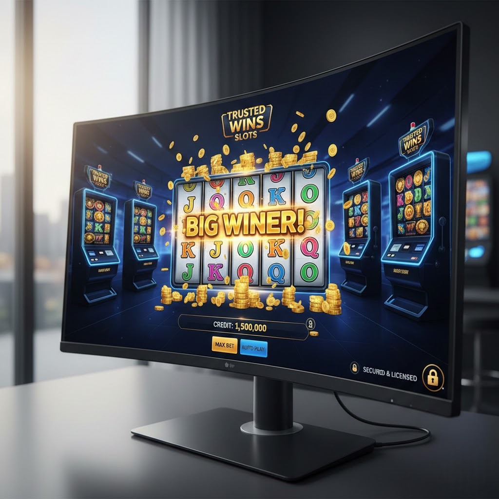 slot online gacor hari ini terpercaya dengan mesin slot modern dan simbol kemenangan